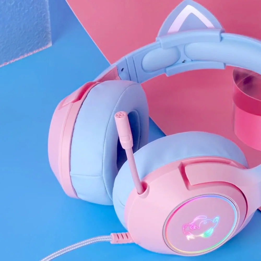 ONIKUMA K9 CAT ELF RGB Stereo Gaming Headset